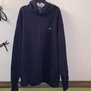 ✅✅Champion Script Sleeve Hoodie